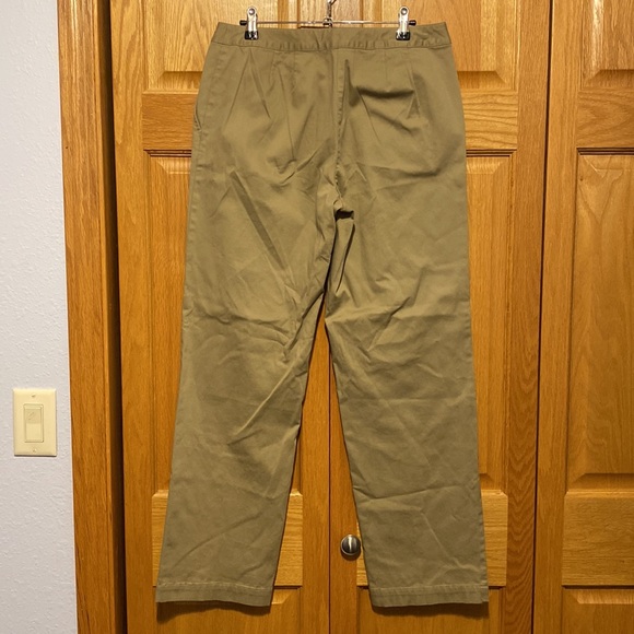 J Jill stretch straight leg tan casual pants size 8 - Picture 4 of 9